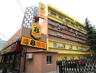 Super 8 Hotel Hangzhou Wulin Square Exterior foto